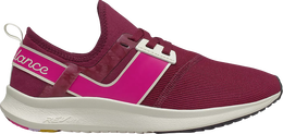 New Balance: Розовые кроссовки 