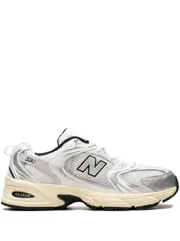 New Balance: Белые кроссовки  530