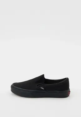 Vans: Чёрные мокасины