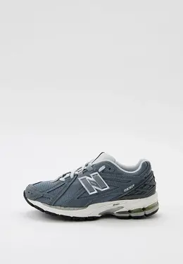 New Balance: Серые кроссовки