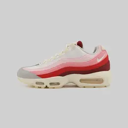 NIKE: Бордовые кроссовки Air Max 95