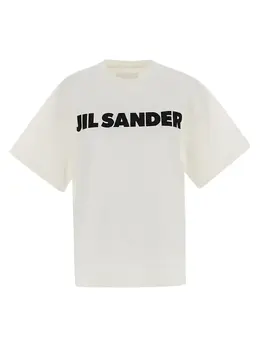 Jil Sander: Хлопковая футболка Heavy