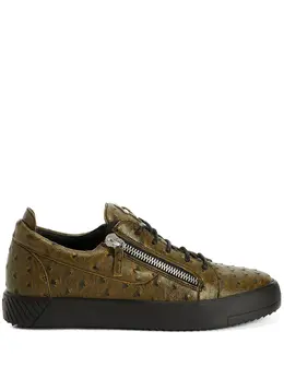Giuseppe Zanotti: Зелёные кроссовки  Frankie