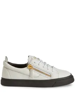 Giuseppe Zanotti: Белые кроссовки  Nicki