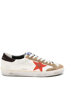 Golden Goose: Белые кроссовки  Super Star