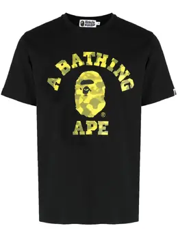 A BATHING APE®: Футболка с принтом 