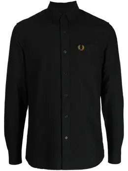 Fred Perry: Хлопковая рубашка 