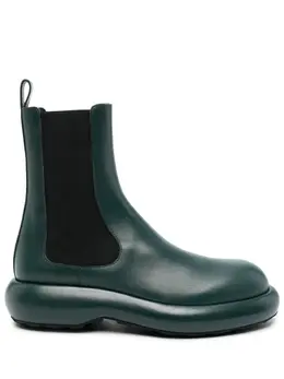 Jil Sander: Зелёные ботинки 