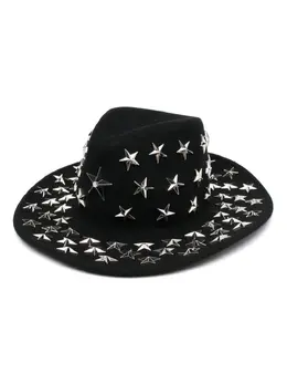 Philipp Plein: Чёрная шляпа  Star