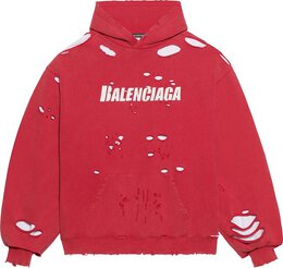 Balenciaga: Белая толстовка 