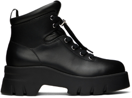 Gianvito Rossi: Чёрные ботинки 