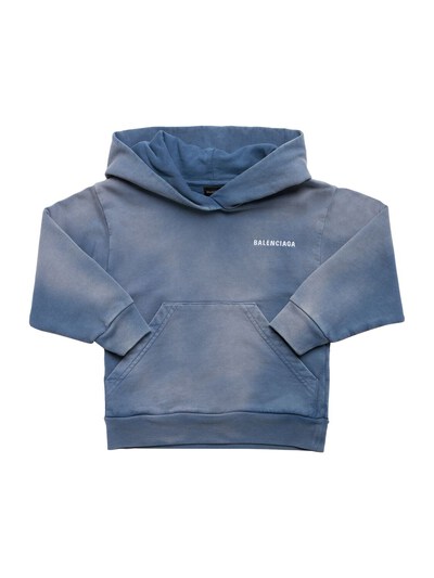 Light blue deals balenciaga hoodie