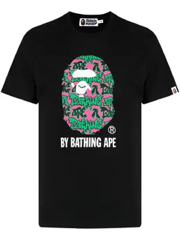 A BATHING APE®: Футболка с принтом