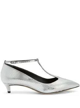 Giuseppe Zanotti: Серебристые туфли 