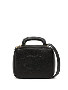 CHANEL Pre-Owned: Чёрная сумка 