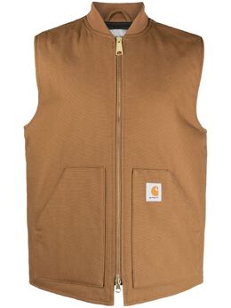 Carhartt WIP: Коричневый жилет 