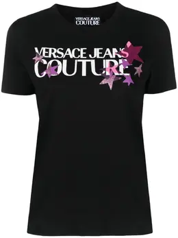 Versace Jeans Couture: Футболка с принтом