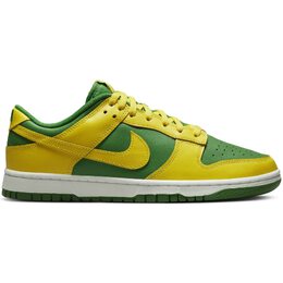 Nike: Жёлтые кеды  Dunk Low Retro