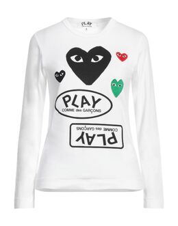 COMME des GARÇONS PLAY: Футболка с принтом 