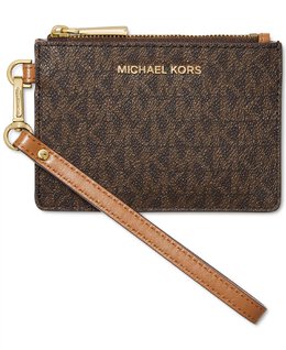 MICHAEL Michael Kors: Коричневый кошелёк 