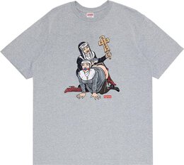 Supreme: Серая футболка 