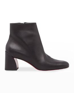 Christian Louboutin: Чёрные ботинки 