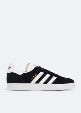 Adidas: Чёрные кроссовки  Gazelle