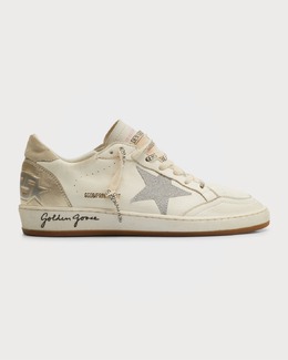 Golden Goose: Белые кеды  Ball Star