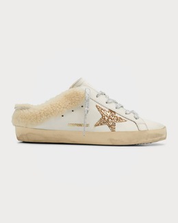 Golden Goose: Белые кроссовки 