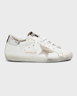 Golden Goose: Белые кроссовки  Super Star