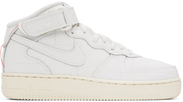 Nike: Белые кроссовки  Air Force 1