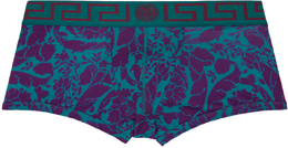 Versace Underwear: Синие трусы