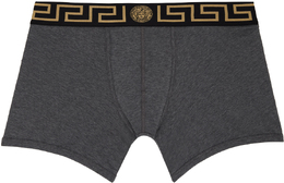 Versace Underwear: Серые трусы