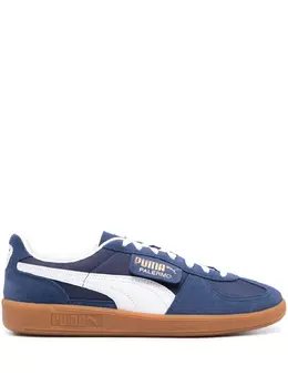 PUMA: Синие кроссовки Suede