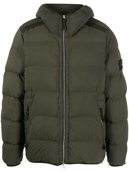 Stone Island: Зелёная куртка  Compass