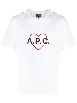 A.P.C.: Хлопковая футболка 