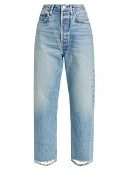 AGOLDE Blue 90s Pinch Waist High Rise Straight Jeans A154 1206