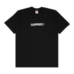 Supreme: Чёрная футболка  Motion Logo