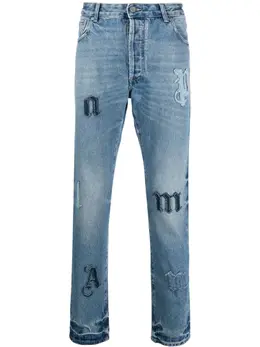 Palm Angels: Прямые джинсы 