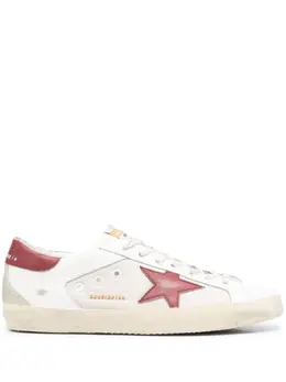 Golden Goose: Белые кроссовки  Super Star