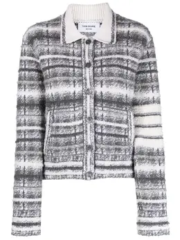 Thom Browne: Куртка  4-Bar с принтом