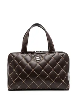 CHANEL Pre-Owned: Коричневая сумка 