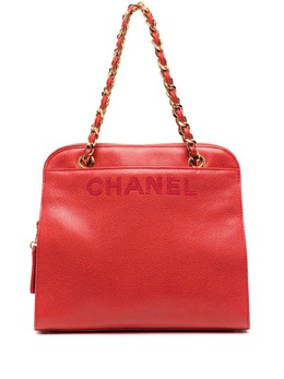 CHANEL Pre-Owned: Красная сумка 