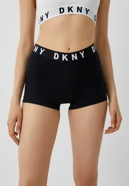 DKNY: Чёрные трусы 