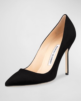 Manolo Blahnik: Чёрные туфли  BB