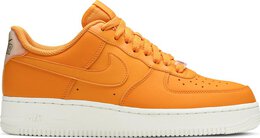 Nike: Оранжевые кроссовки  Air Force 1 Low