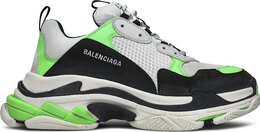 Balenciaga: Белые кроссовки  Triple S