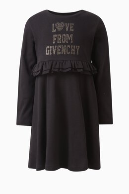 Givenchy: Платье с принтом