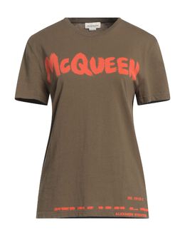 ALEXANDER MCQUEEN: Футболка с принтом 