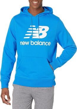 New Balance: Голубая толстовка